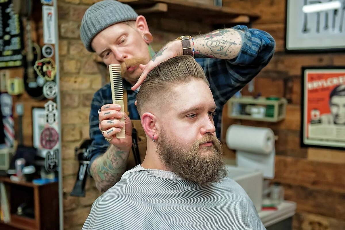 Яркий пример этому barbershop Haft, являющийся территорией мужского стиля в...